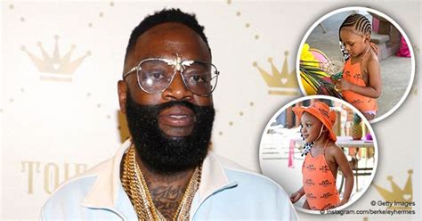 Rick Ross' Adorable Daughter Berkeley Rocks Braids .